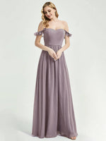 Dusk CONVERTIBLE Chiffon Bridesmaid Dress-Wynne