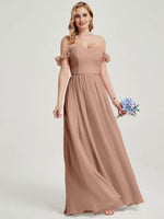 English Rose CONVERTIBLE Chiffon Bridesmaid Dress-Wynne