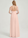 Pearl Pink CONVERTIBLE Chiffon Bridesmaid Dress-Wynne