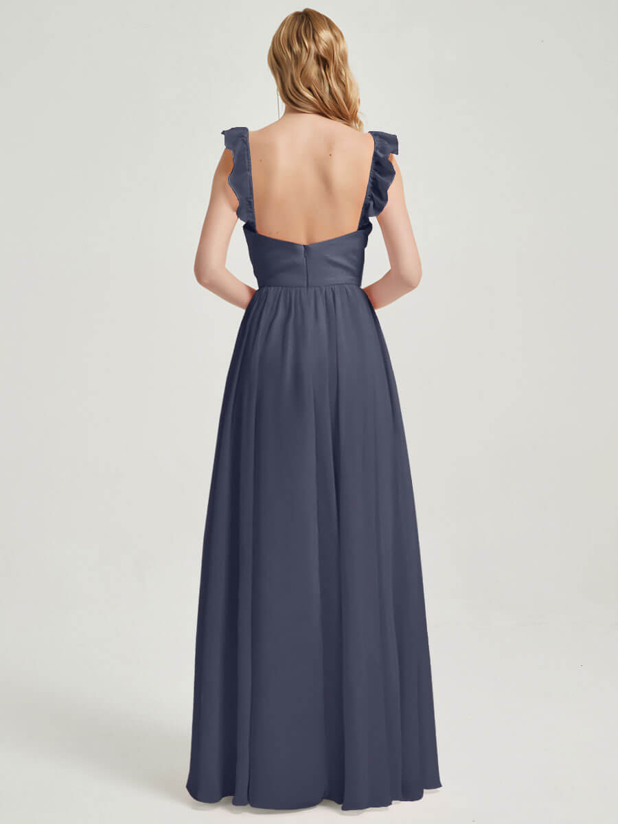 Stormy CONVERTIBLE Chiffon Bridesmaid Dress-Wynne