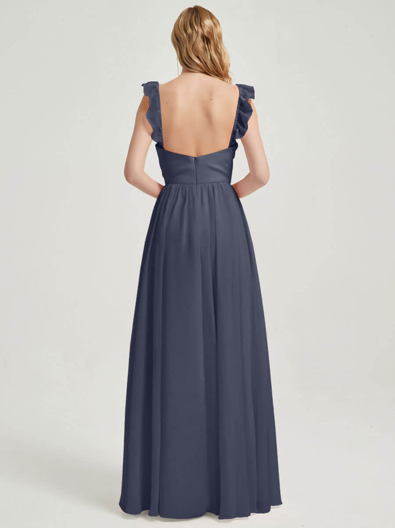 Stormy CONVERTIBLE Chiffon Bridesmaid Dress   Wynne