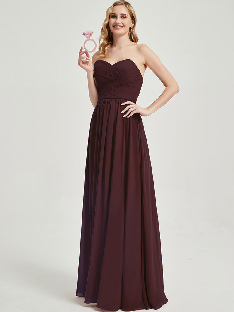 Cabernet CONVERTIBLE Chiffon Bridesmaid Dress