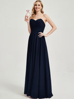 Dark Navy CONVERTIBLE Chiffon Bridesmaid Dress