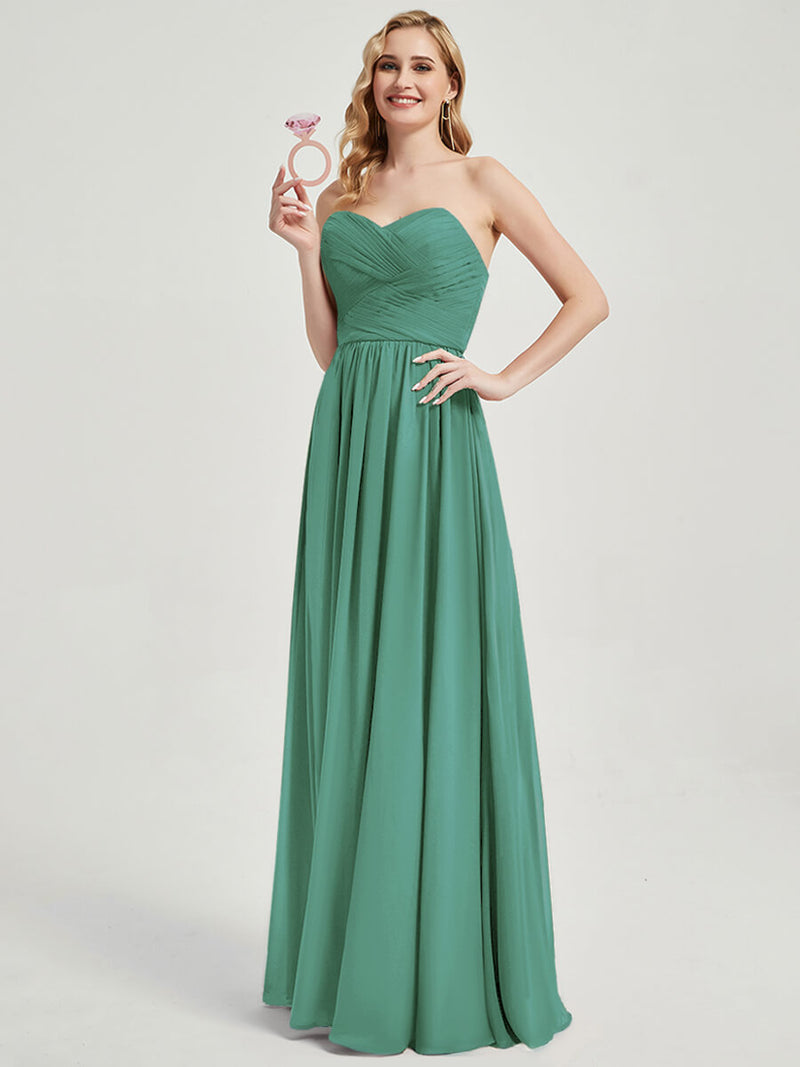 Eucalyptus CONVERTIBLE Chiffon Bridesmaid Dress-Kennedy