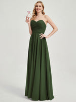 Olive  CONVERTIBLE Chiffon Bridesmaid Dress-Kennedy