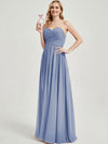 Slate Blue CONVERTIBLE Chiffon Bridesmaid Dress