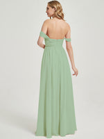 Flowy CONVERTIBLE Chiffon Bridesmaid Dress-Kennedy