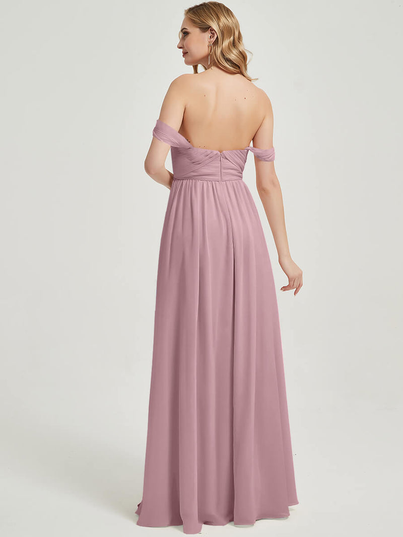 CONVERTIBLE and Pocket Chiffon Bridesmaid Dress Kennedy