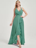 Eucalyptus Chiffon Bridesmaid Dress Kyomi