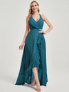 Teal Chiffon Bridesmaid Dress Kyomi