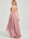 Vintage Mauve Chiffon Bridesmaid Dress Kyomi