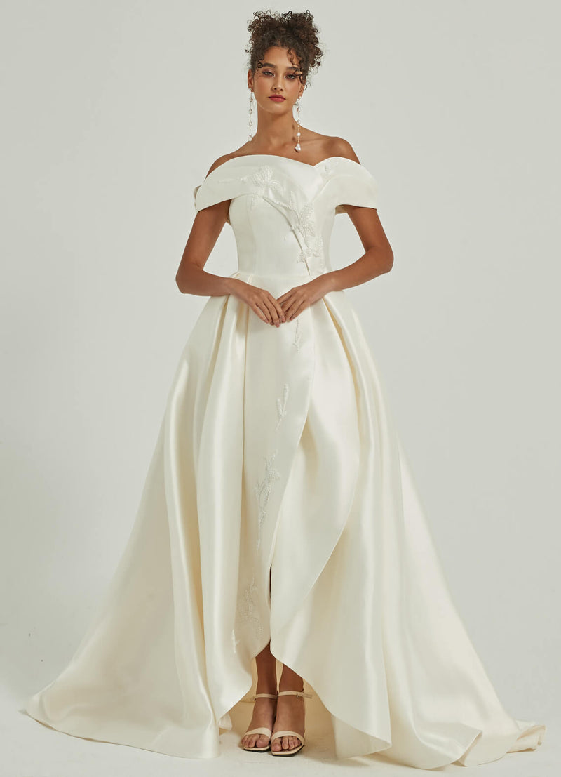 off the shoulder wedding dress nz Juliette