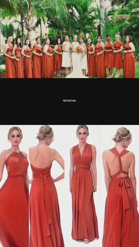 NZBridal Blush Classic Infinity dresses NZ001 Lucia happy customer video