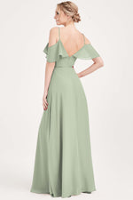 Sage Green CONVERTIBLE Bridesmaid Dress-ZOLA