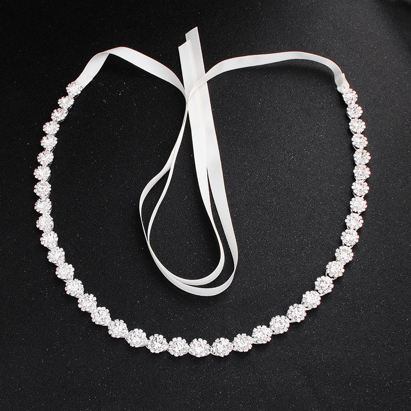 NZ Bridal Multi-way Hair Ornaments Waist Chain Belt Body Chain Ribbon Personality Wild Bridal Accessories