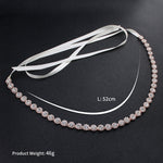 NZ Bridal Multi-way Hair Ornaments Waist Chain Belt Body Chain Ribbon Personality Wild Bridal Accessories