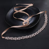 NZ Bridal Weave style Waist chain Ornaments Chain Belt Body Chain Bohemian Jewelry Bridal Accessories