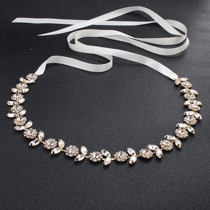 NZ Bridal Retro Diamond Waist Chain For Brides Rhinestone Belt Body Chain Bridal Accessories