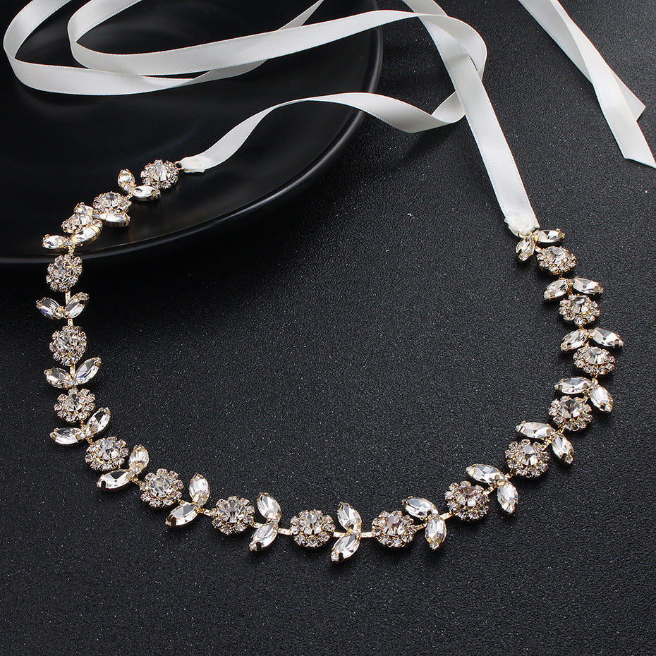 NZ Bridal Retro Diamond Waist Chain For Brides Rhinestone Belt Body Chain Bridal Accessories