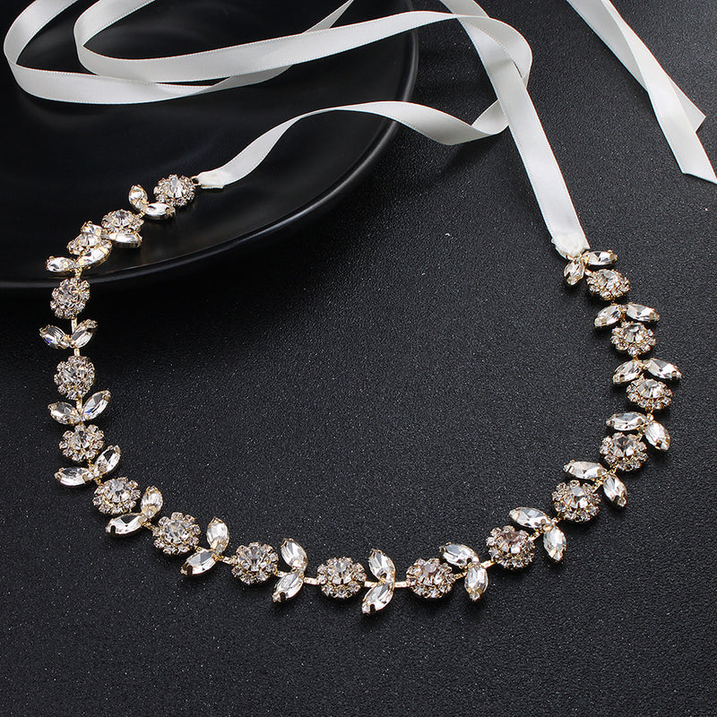 NZ Bridal Retro Diamond Waist Chain For Brides Rhinestone Belt Body Chain Bridal Accessories