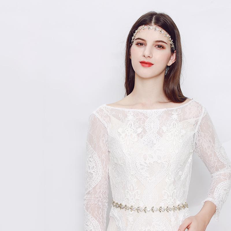 NZ Bridal Retro Diamond Waist Chain For Brides Rhinestone Belt Body Chain Bridal Accessories