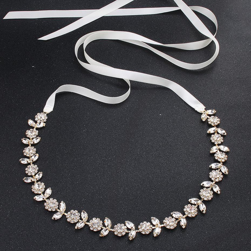 NZ Bridal Retro Diamond Waist Chain For Brides Rhinestone Belt Body Chain Bridal Accessories