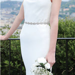 NZ Bridal Handmade Sashes Rhinestone Waist Chain Wedding Dress Body Chain Bridal Accessories
