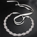 NZ Bridal Handmade Sashes Rhinestone Waist Chain Wedding Dress Body Chain Bridal Accessories