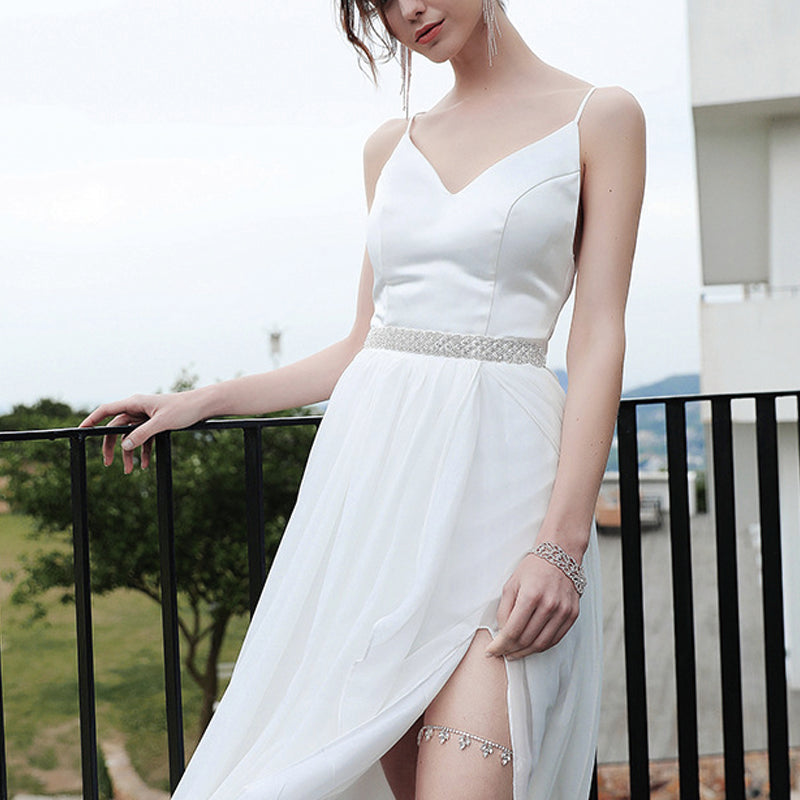 NZ Bridal Hand-studded Sashes Wedding Dress Jewelry Diamond Waist Chain Body Chain Bridal Accessories