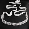NZ Bridal Hand-studded Sashes Wedding Dress Jewelry Diamond Waist Chain Body Chain Bridal Accessories
