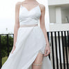 NZ Bridal Luxury Rhinestone Waist Chain For Wedding Dress Crystal Woven Belt