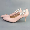 1 Pair Detachable Shoe Clip Rhinestone Wedding Shoes Buckle