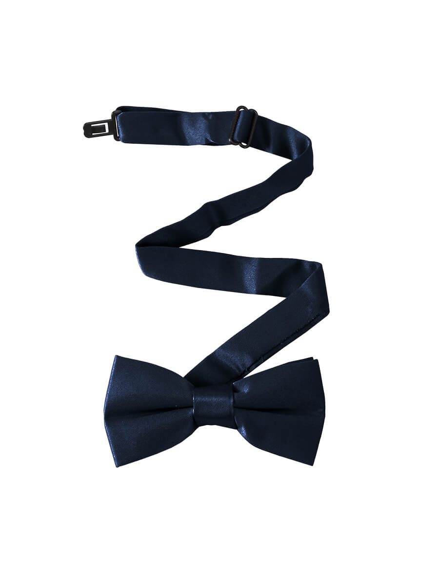 NZ Bridal Neckties Men Bow Tie Adult Dark Navy