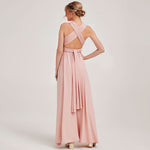 Blush Infinity Wrap Dresses NZ Bridal Convertible Bridesmaid Dress One Dress Endless possibilities