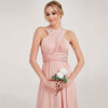 Blush Infinity Wrap Dresses NZ Bridal Convertible Bridesmaid Dress One Dress Endless possibilities