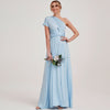 Cornflower Blue Infinity Wrap Dresses NZ Bridal Convertible Bridesmaid Dress One Dress Endless possibilities