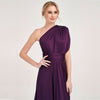 Dark Purple Infinity Wrap Dresses NZ Bridal Convertible Bridesmaid Dress One Dress Endless possibilities
