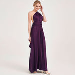 [Final Sale] Plum Infinity Wrap Bridesmaid Convertible Dress