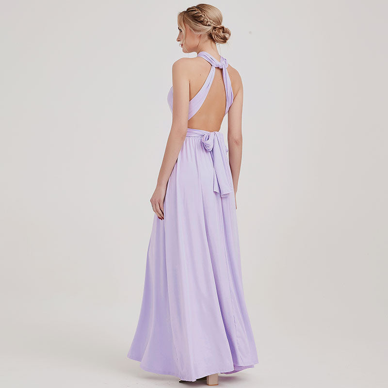 [Final Sale]Dusty Lilac Infinity Bridesmaid Dress - Lucia from NZ Bridal