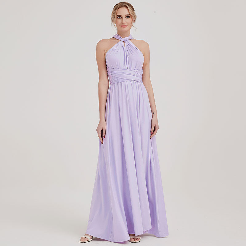 Dusty Purple Infinity Wrap Dresses NZ Bridal Convertible Bridesmaid Dress One Dress Endless possibilities