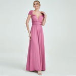 Dusty Rose Infinity Wrap Dresses NZ Bridal Convertible Bridesmaid Dress One Dress Endless possibilities