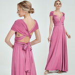 Dusty Rose Infinity Wrap Dresses NZ Bridal Convertible Bridesmaid Dress One Dress Endless possibilities