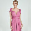 Dusty Rose Infinity Wrap Dresses NZ Bridal Convertible Bridesmaid Dress One Dress Endless possibilities