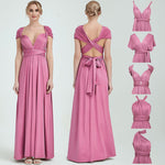 Dusty Rose Infinity Wrap Dresses NZ Bridal Convertible Bridesmaid Dress One Dress Endless possibilities