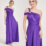 Grape Infinity Wrap Dresses NZ Bridal Convertible Bridesmaid Dress One Dress Endless possibilities