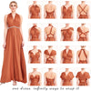 [Final Sale] Pale Rose Infinity Wrap Maxi Bridesmaid Dress