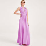 Lilac Gown Infinity Wrap Dresses NZ Bridal Convertible Bridesmaid Dress One Dress Endless possibilities