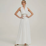 Off White Infinity Wrap Dresses NZ Bridal Convertible Bridesmaid Dress One Dress Endless possibilities