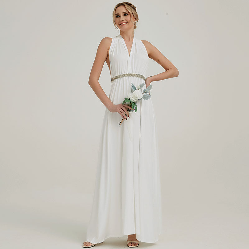 Off White Endless Ways Convertible Beach Wedding Bridesmaid Dresses