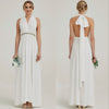 Off White Infinity Wrap Dresses NZ Bridal Convertible Bridesmaid Dress One Dress Endless possibilities